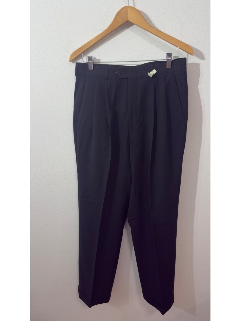 Haggar Mens Dress Pants Black